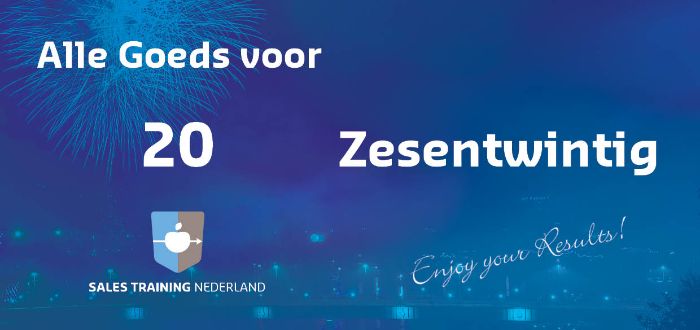 salestraining nederland alle goeds voor 2026 