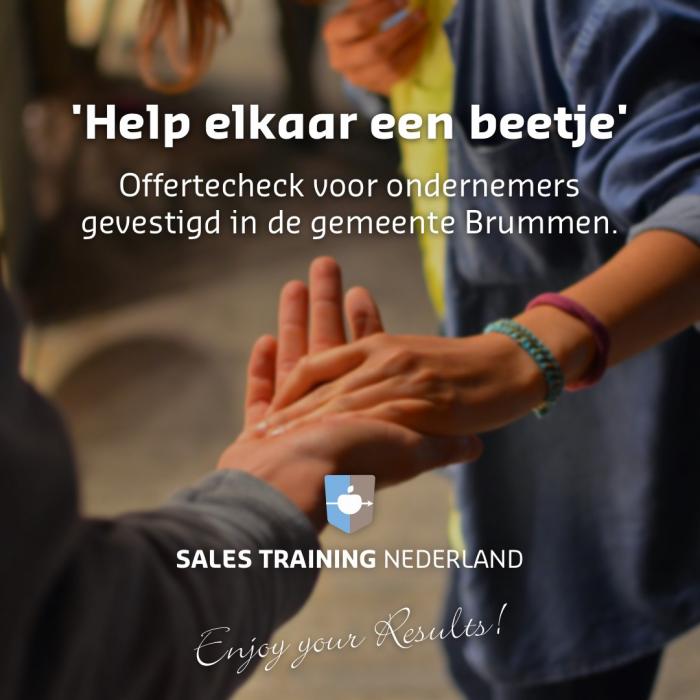 Offertecheck salestraining nederland supportyourlocals Offertecheck #supportyourlocals